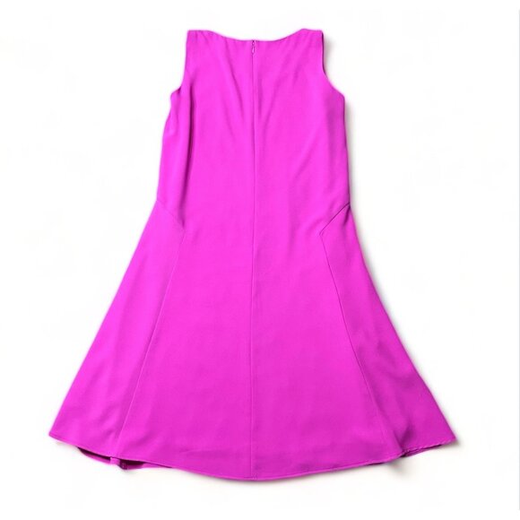 Ralph Lauren Womens Sleeveless Pink Dress 16W Polyester Blend - Picture 9 of 14